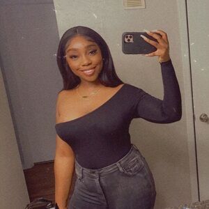 Elegant Black One-Shoulder Top